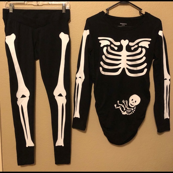 Motherhood Maternity Skeleton Costume 